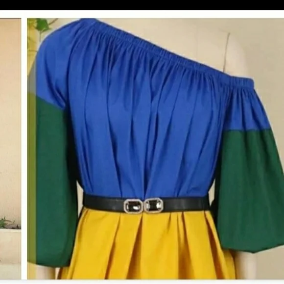 Brand New Lantern Sleeves Blouse - Picture 3 of 3